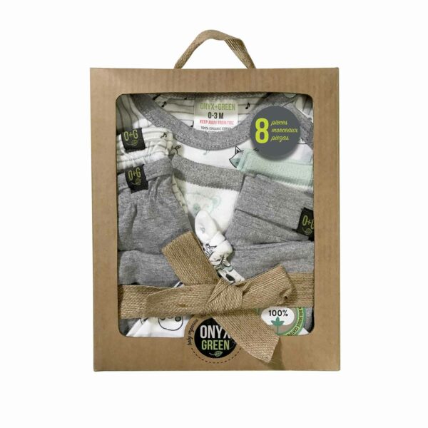 Organic Baby Gift Set (8pcs)