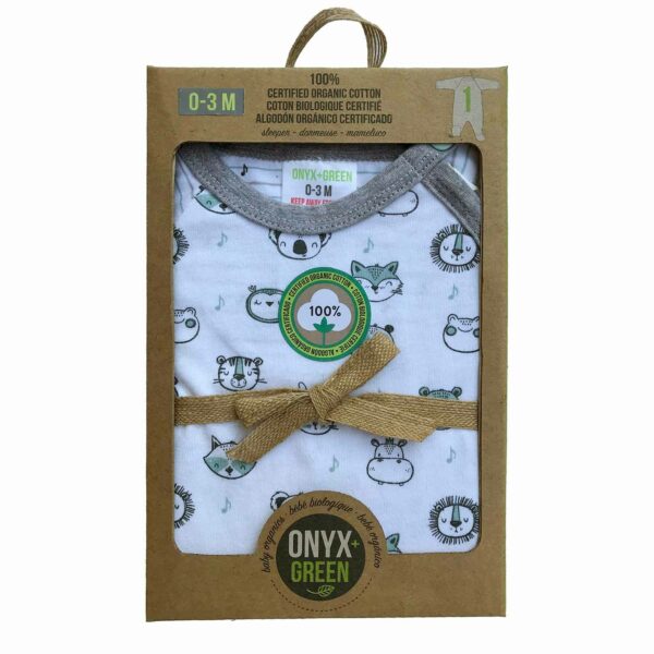 Organic Sleeper for baby in package