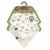 Certified Organic Baby Bibs with Teething Tips in package