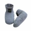 Organic Baby Booties (Grey)